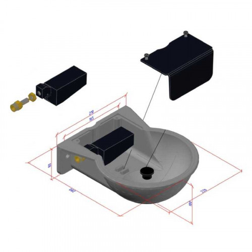 BEBEDERO DE NIVEL CONSTANTE 2